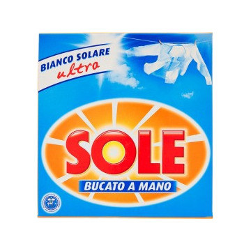 SOLE BUCATO A MANO BIANCO...