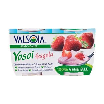 VALSOIA YOGURT FRAGOLA 2 X...