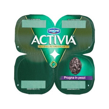 ACTIVIA FRUTTA PRUGNE GR125X4