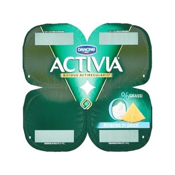 ACTIVIA ZERO ANANAS G125X4