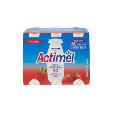 ACTIMEL FRAGOLA GR. 100X6