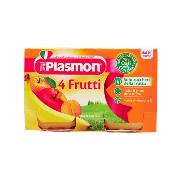 PLASMON 4 FRUTTI...