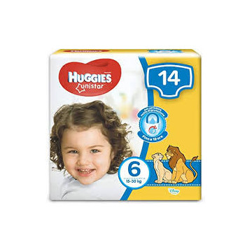 HUGGIES PANNOLINI  UNISTAR...