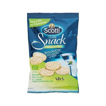 SCOTTI RISETTE SNACK BIO GR 60