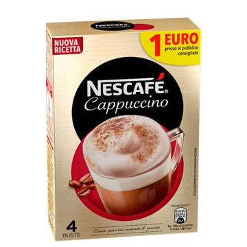 NESCAFE' CAPPUCCINO 4 BUSTINE