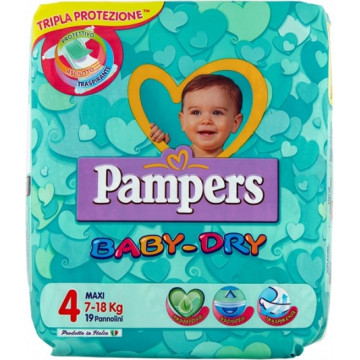 PAMPERS BABY DRY 4 MAXI...