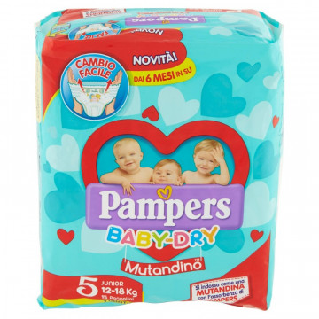 PAMPERS BABY DRY 5...