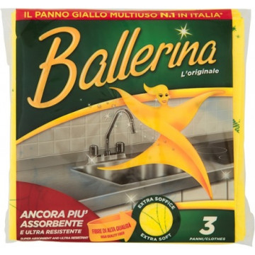 VIM BALLERINA PANNO GIALLO...