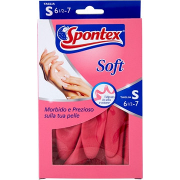 SPONTEX GUANTI SOFT FELPATI...