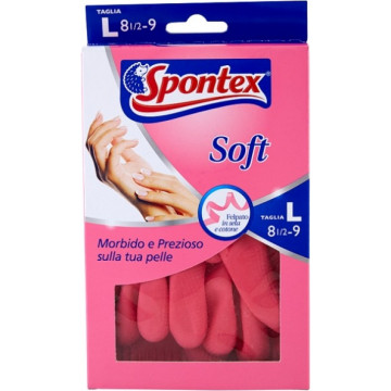 SPONTEX GUANTI SOFT FELPATI...