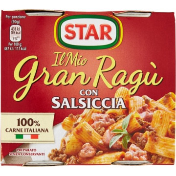 GRAN RAGU' CON SALSICCIA...