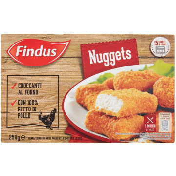 NUGGETS DI POLLO FINDUS GR 250