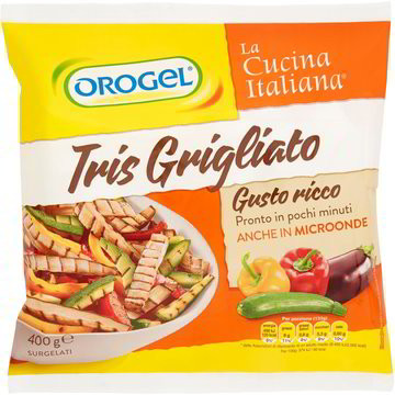 TRIS GRIGLIATO OROGEL GR 400