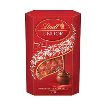 LINDT CORNET LINDOR LATTE...