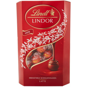 LINDT CORNET LINDOR LATTE...