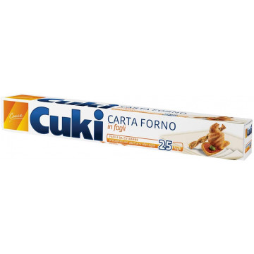 CUKI CARTA FORNO IN FOGLI X...