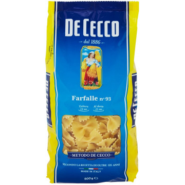 DE CECCO FARFALLE N°93 GR 500