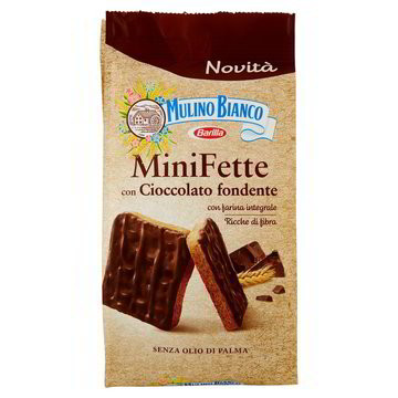 MINI FETTE CON CIOCCOLATA...