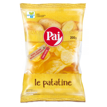 PAI CHIPS TRASPARENTI GR 200