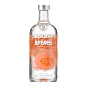 VODKA ABSOLUT APEACH LT 1