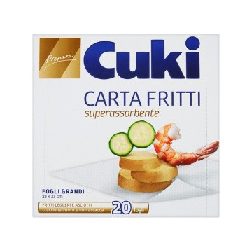 CUKI CARTA PER FRITTI X20...