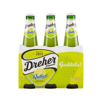 BIRRA DREHER LEMON CL.33X3