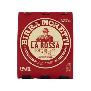 BIRRA MORETTI LA ROSSA CL.33X3